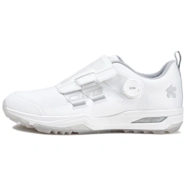 DESCENTE Enerzite Slip-Resistant Waterproof And Breathable Low-Top Golf Shoes Men's White Gray