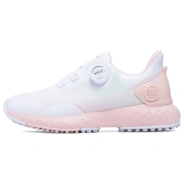 PGM Water-Resistant Height Increasing Low-Top Golf Shoes Women's Butterfly Color Pink