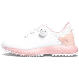 PGM Anti-Slip Wear-Resistant Low-Top Golf Shoes Women's White Pink