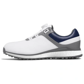PGM Slip-Resistant Low-Top Golf Shoes Men's White Gray Blue