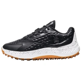 Under Armour Curry 1 Wear-Resistant Low-Top Golf Shoes Men's Black