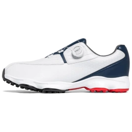 PGM Cushioning Anti-Slip And Wear-Resistant Low-Top Golf Shoes Men's White Blue