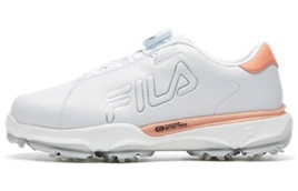 FILA Heritage FHT Low Top Golf Shoes Women's White Orange