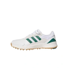 Adidas SW5540 Abrasion Resistant Low Top Golf Shoes Men's White Green