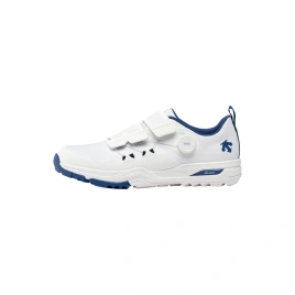 DESCENTE GOLF Low Top Golf Shoes Men's White Blue