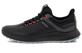 Ecco Cushioning, Slip Resistant, Abrasion Resistant Coverage Low Top Casual Shoes Men's Black