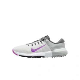 Nike Free Golf Next Nature White Iron Grey Light Smoke Grey Vivid Purple