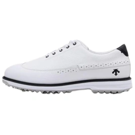 DESCENTE PRO CLASSIC LACE Low Top Golf Shoes Men's White