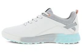 Ecco S-three Low-Top Golf Shoes Women's Gray White