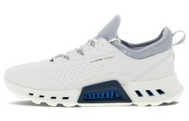 Ecco Biom C4 Coverage Low-Top Golf Shoes Men's Blue Gray