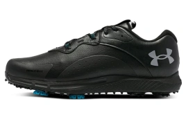 Under Armour Charged Draw 2 Golf Wide 'Black Steel'
