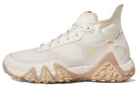 Adidas Adicross Hi Boost Golf Shoes 'Aluminium Magic Beige Impact Orange'