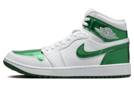 Jordan 1 Retro High Golf Metallic Green