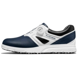 PGM Slip-Resistant Low-Top Golf Shoes Men's Navy Blue