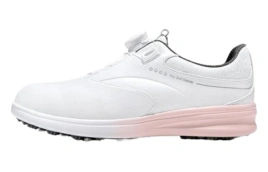 PGM Anti-Slip Wear-Resistant Low-Top Golf Shoes Women's Pink White