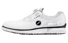 PGM Anti-Slip Wear-Resistant Low-Top Golf Shoes Men's White Gray